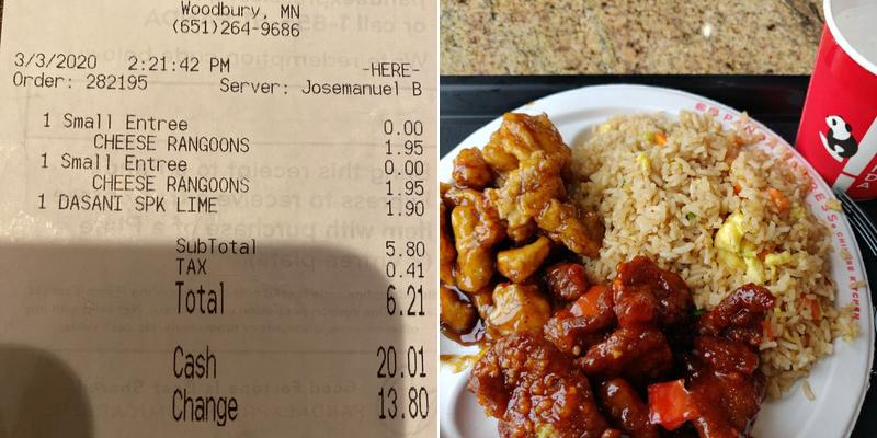 Panda Express Menu
