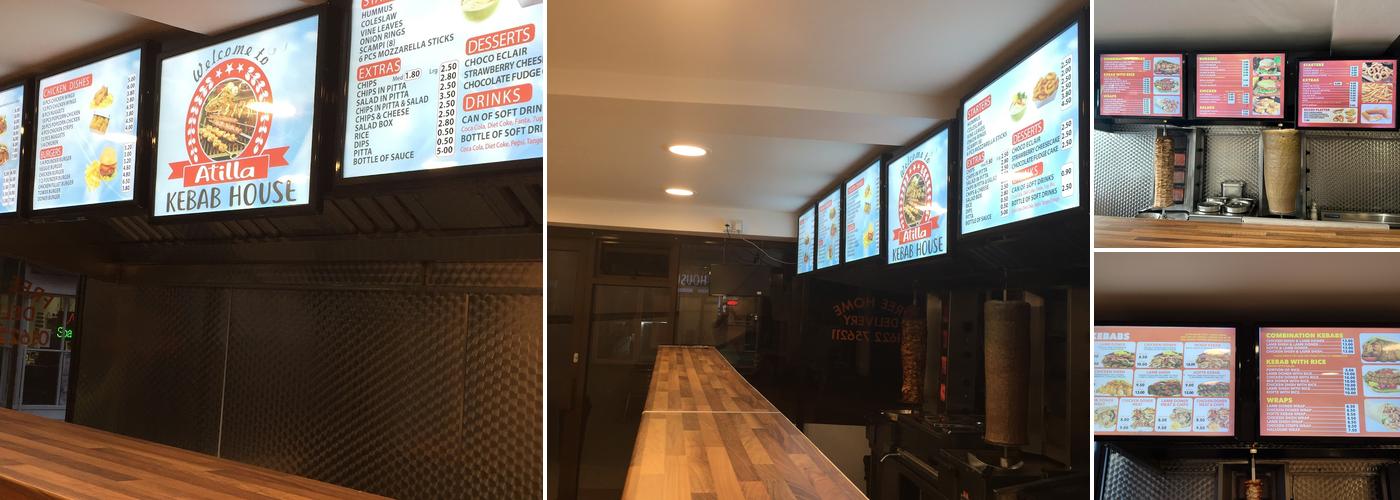 Atilla Kebab House Menu