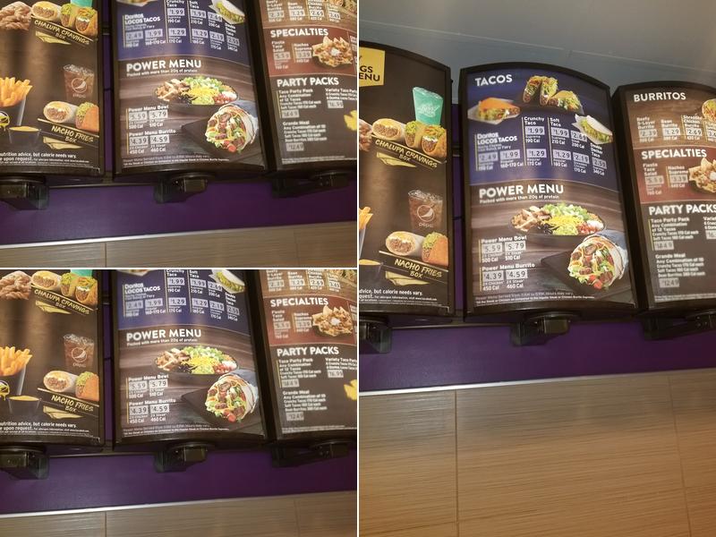 Taco Bell Menu