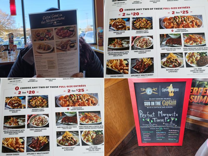Applebee's Grill + Bar Menu