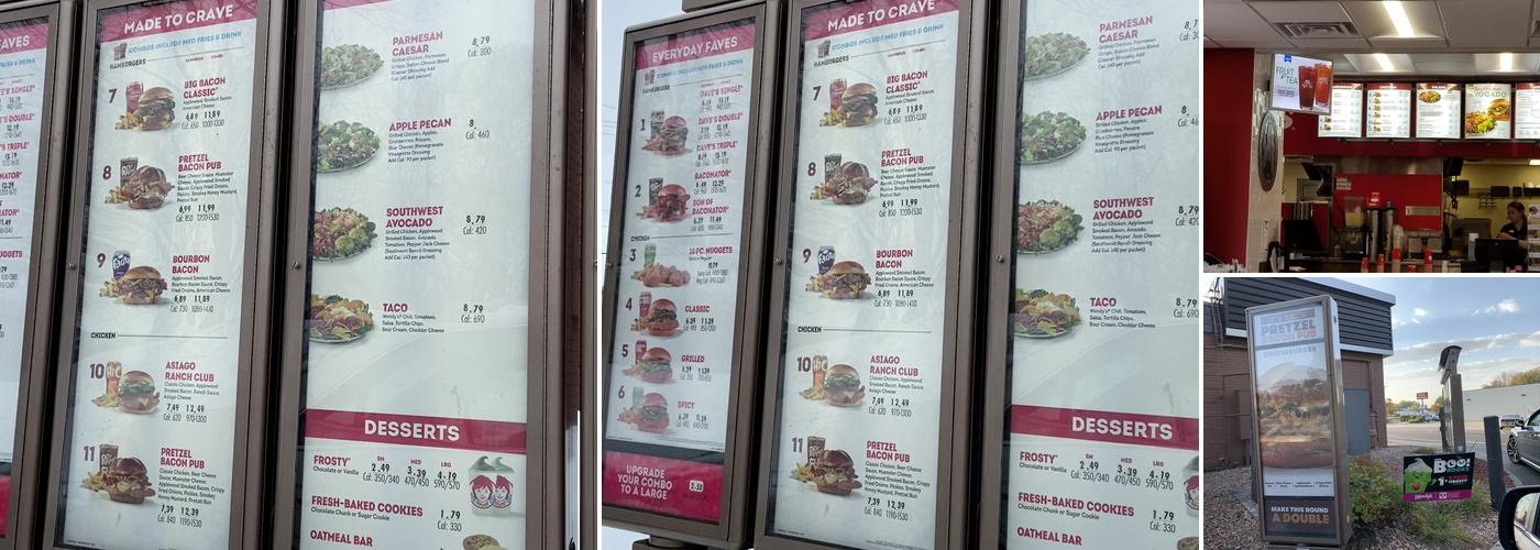Wendy's Menu