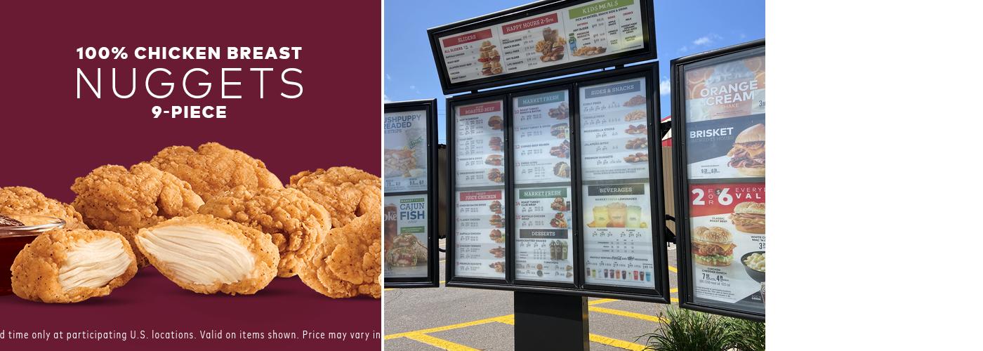 Arby's Menu
