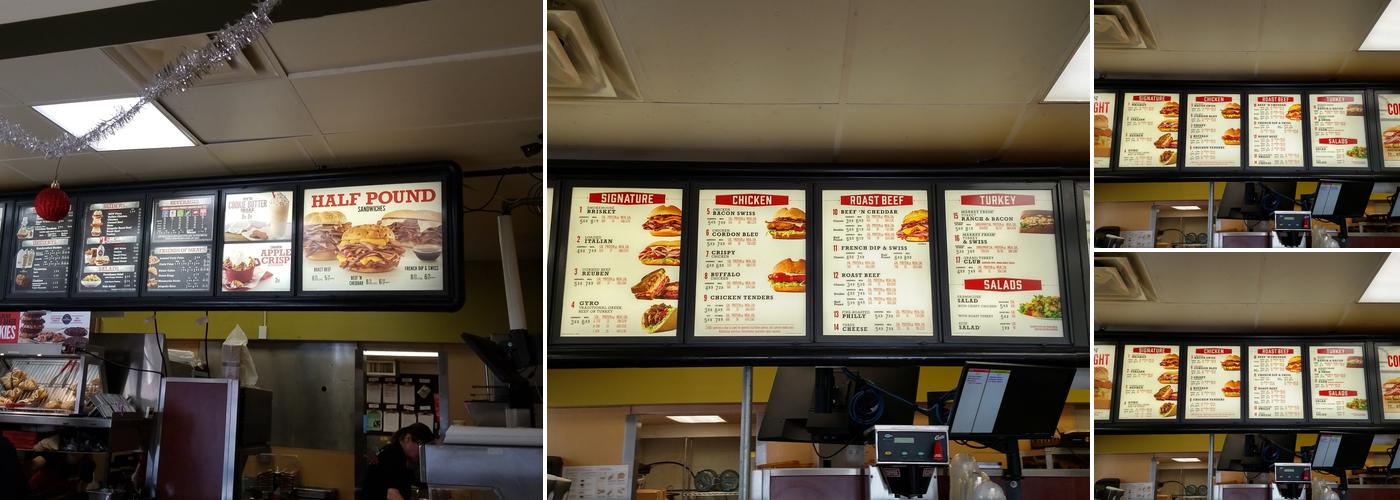 Arby's Menu