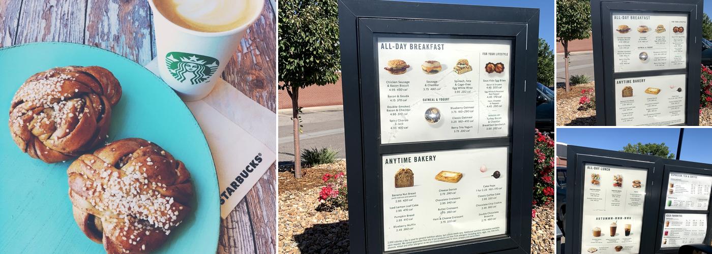 Starbucks Menu