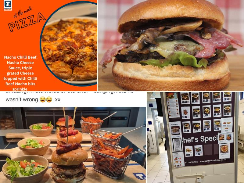 Ashford International Truck Stop Menu