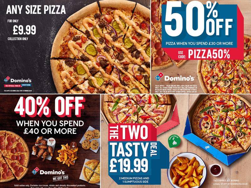 Domino's Pizza - Derby - Allestree Menu
