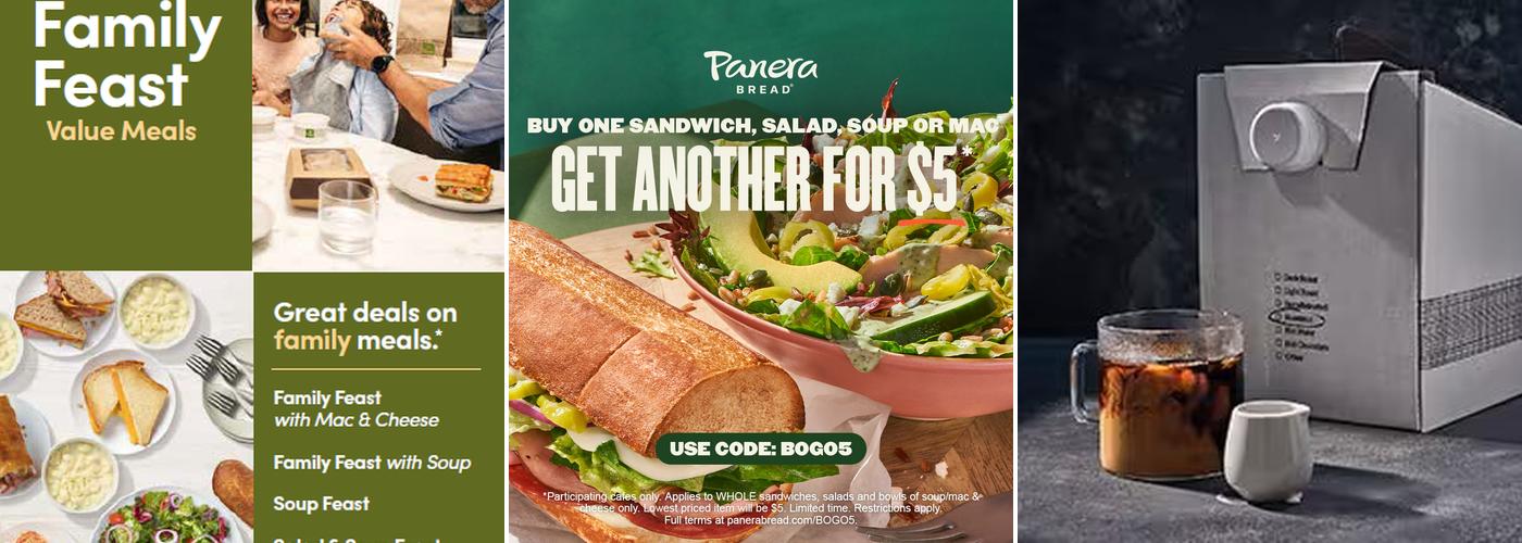 Panera Bread Menu