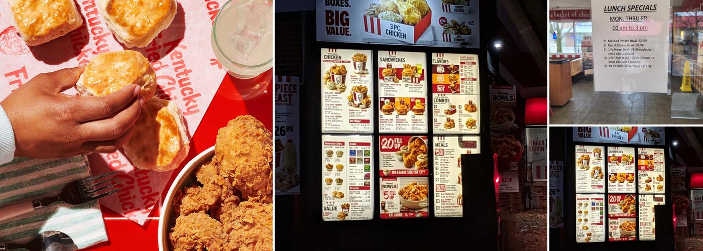 KFC Menu