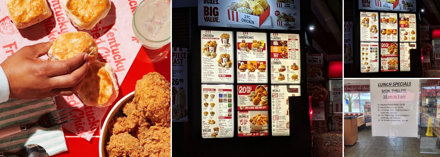KFC Menu