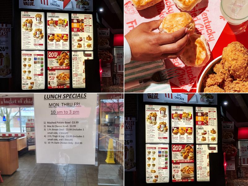 KFC Menu