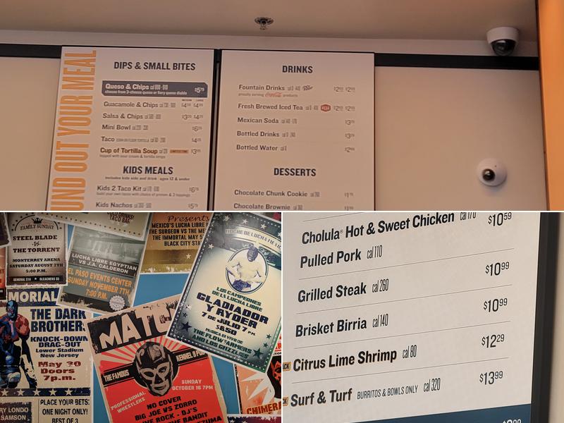 QDOBA Mexican Eats Menu