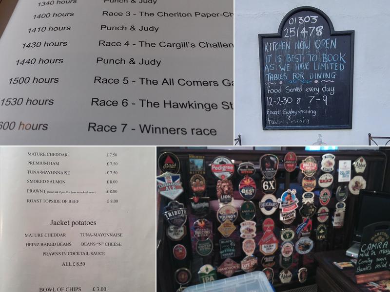 The British Lion Menu