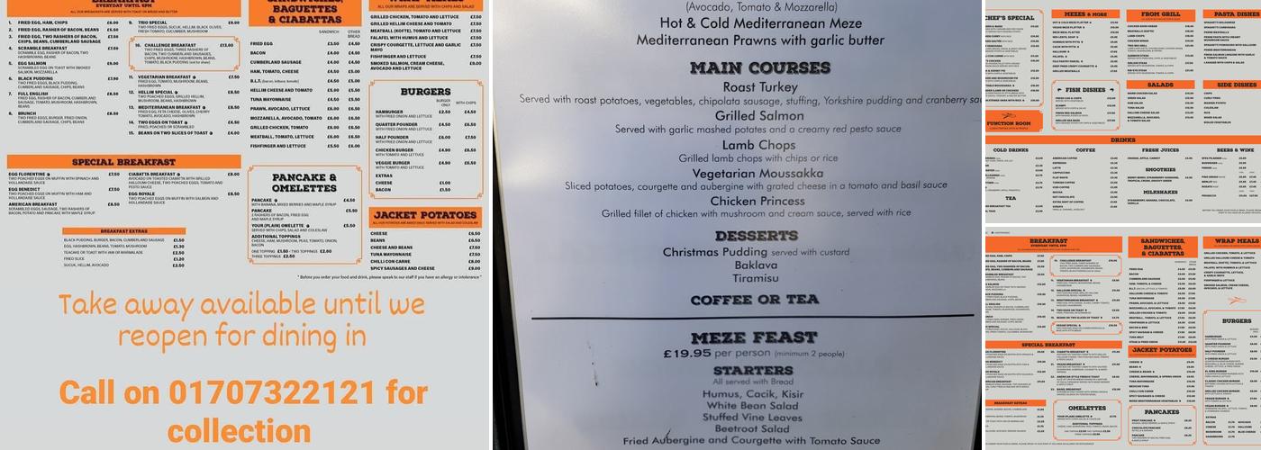 Trio Menu