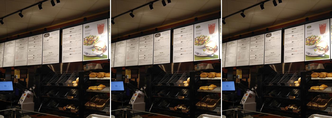 Panera Bread Menu