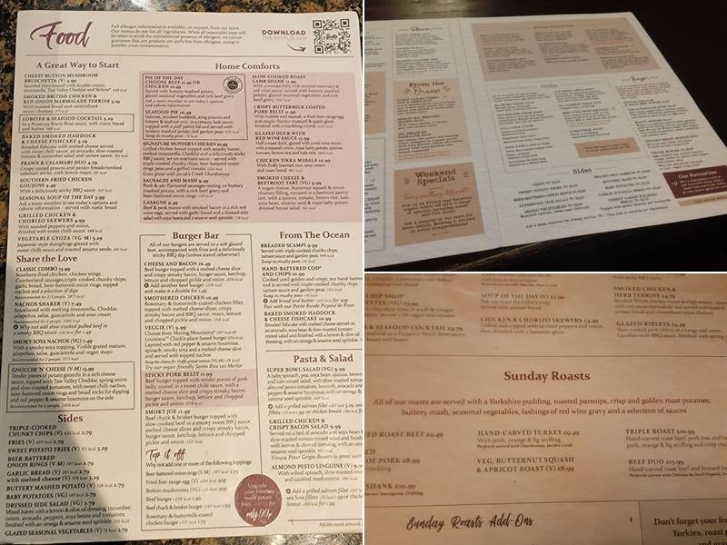 Green Man Hemel Hempstead Menu