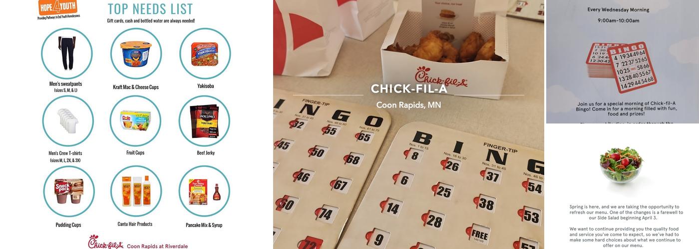 Chick-fil-A Menu