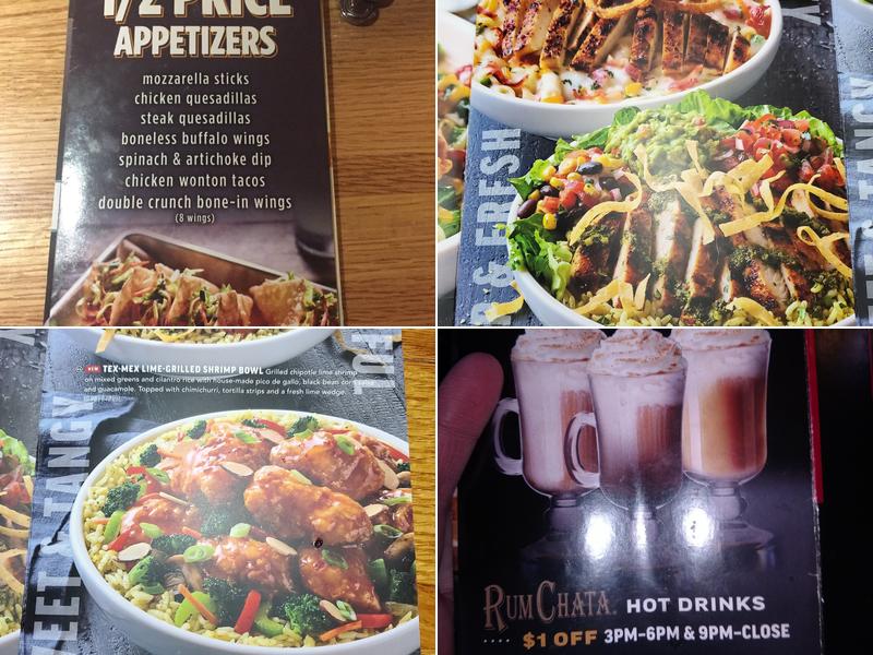 Applebee's Grill + Bar Menu