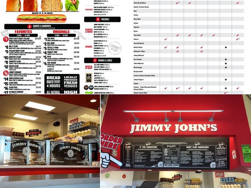 Jimmy John's Menu