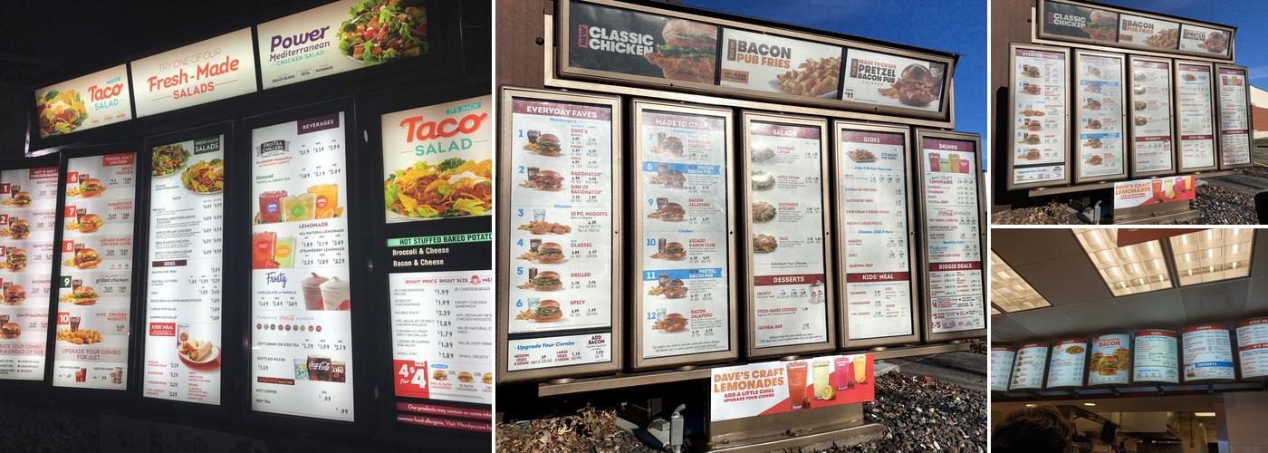 Wendy's Menu