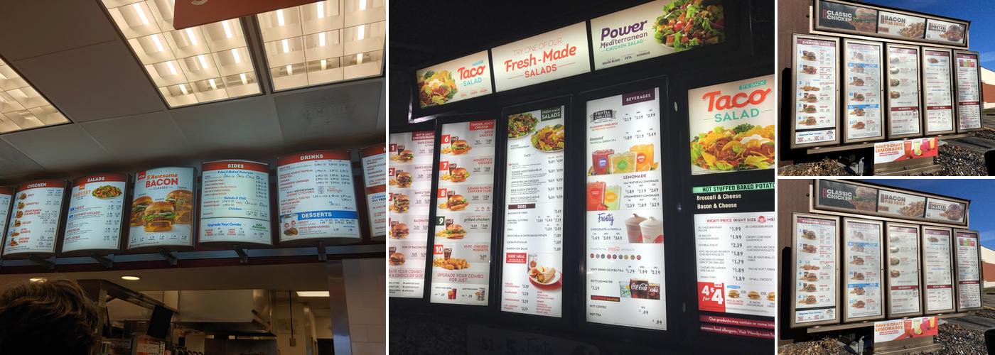 Wendy's Menu