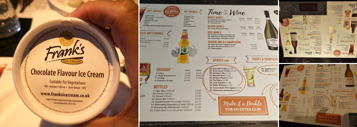 JRC Global Buffet Menu