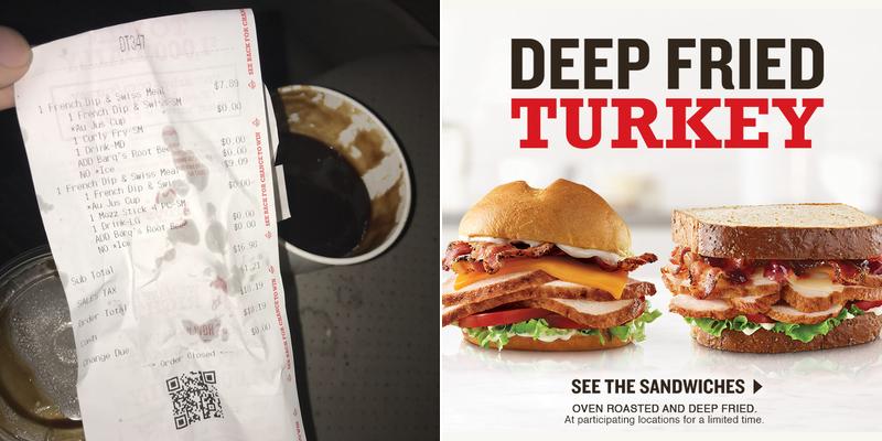 Arby's Menu