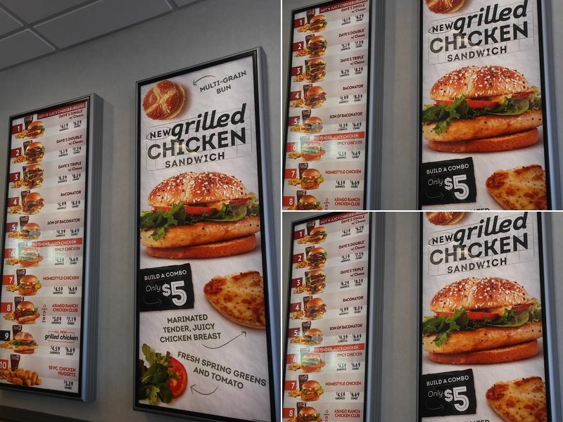 Wendy's Menu