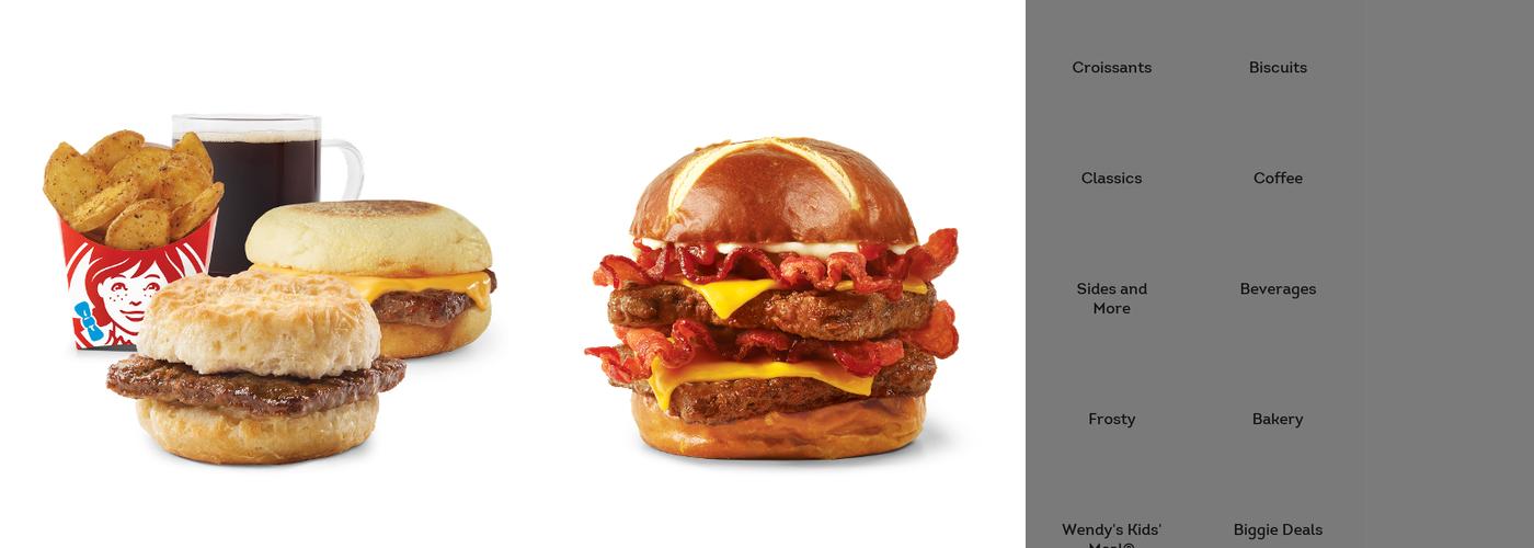 Wendy's Menu