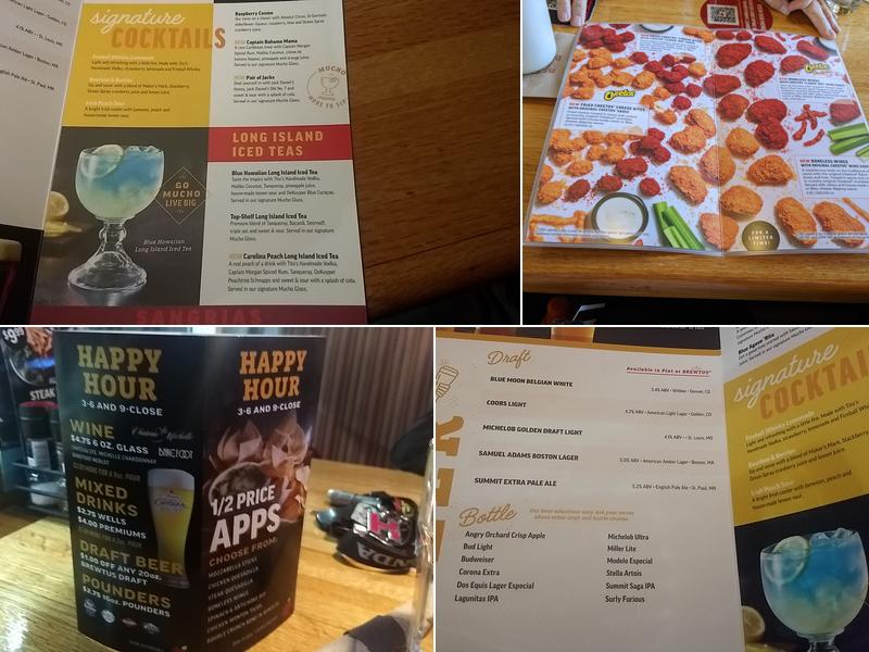 Applebee's Grill + Bar Menu