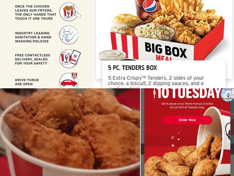 KFC Menu