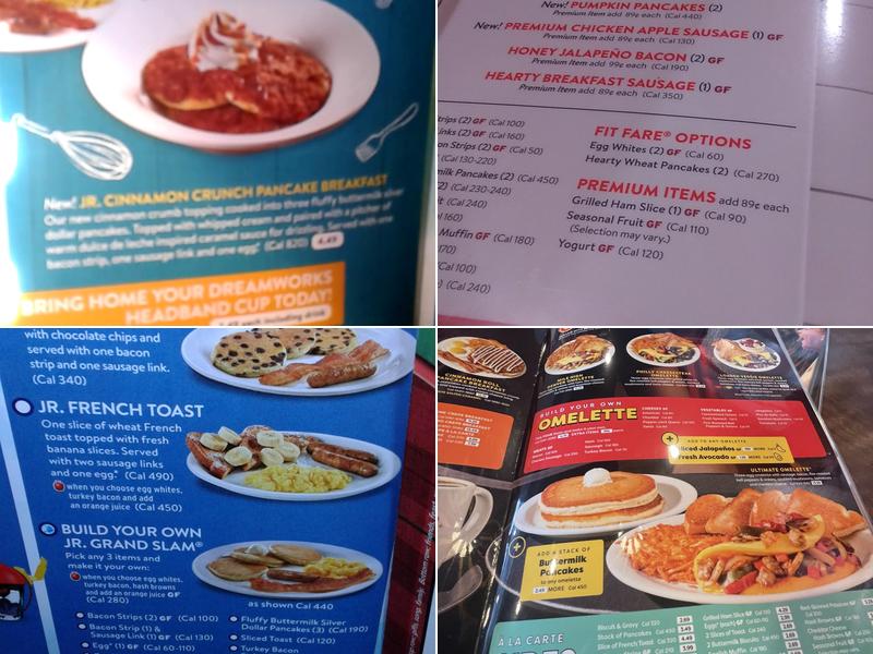Denny's Menu