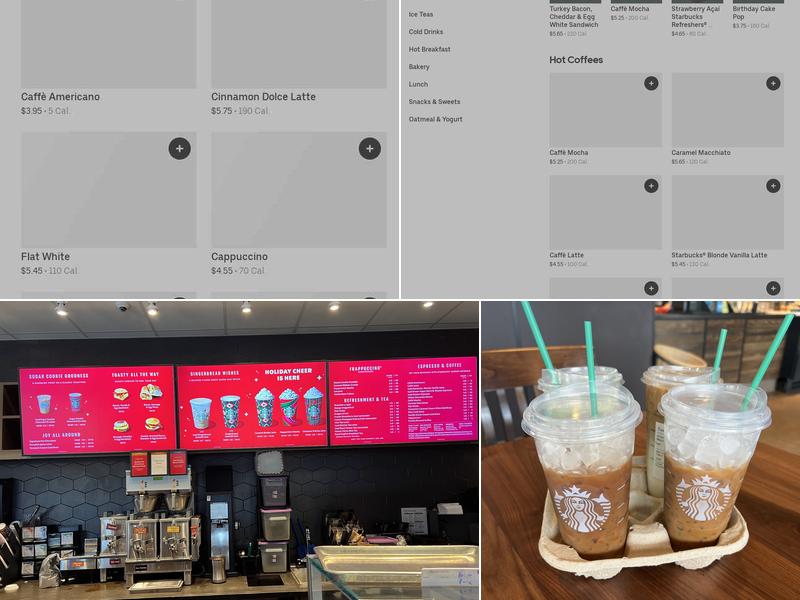 Starbucks Menu