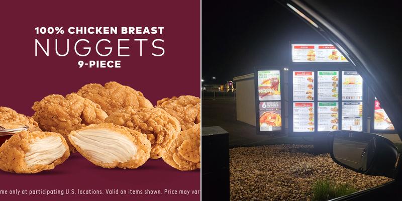 Arby's Menu