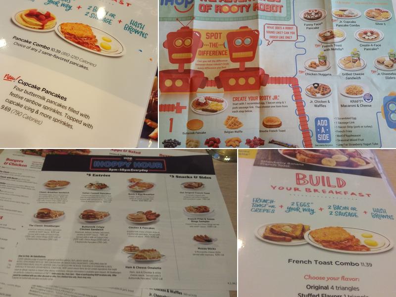 IHOP Menu