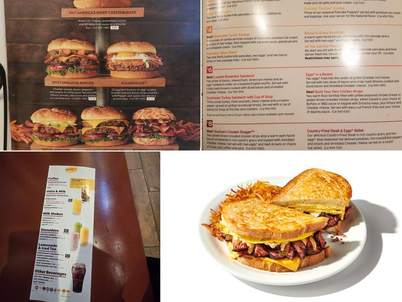 Denny's Restaurant Menu