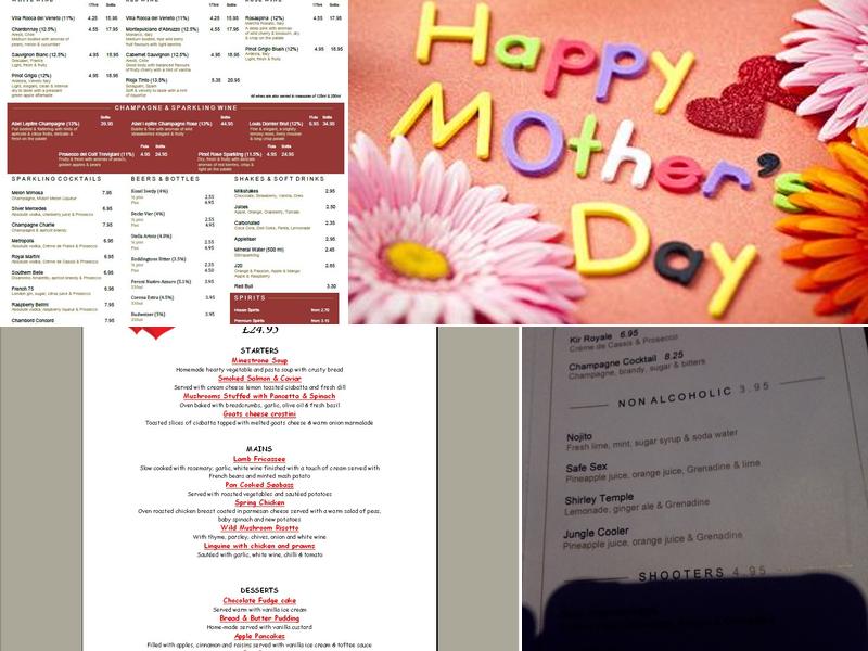 The Village Bar & Grill Menu