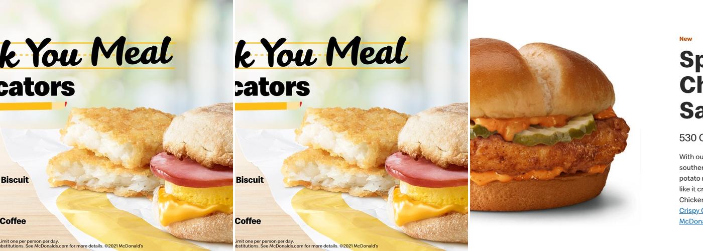 McDonald's Menu