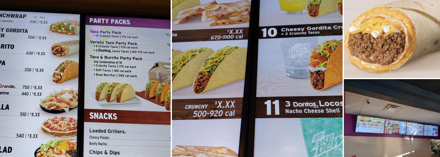 Taco Bell Menu
