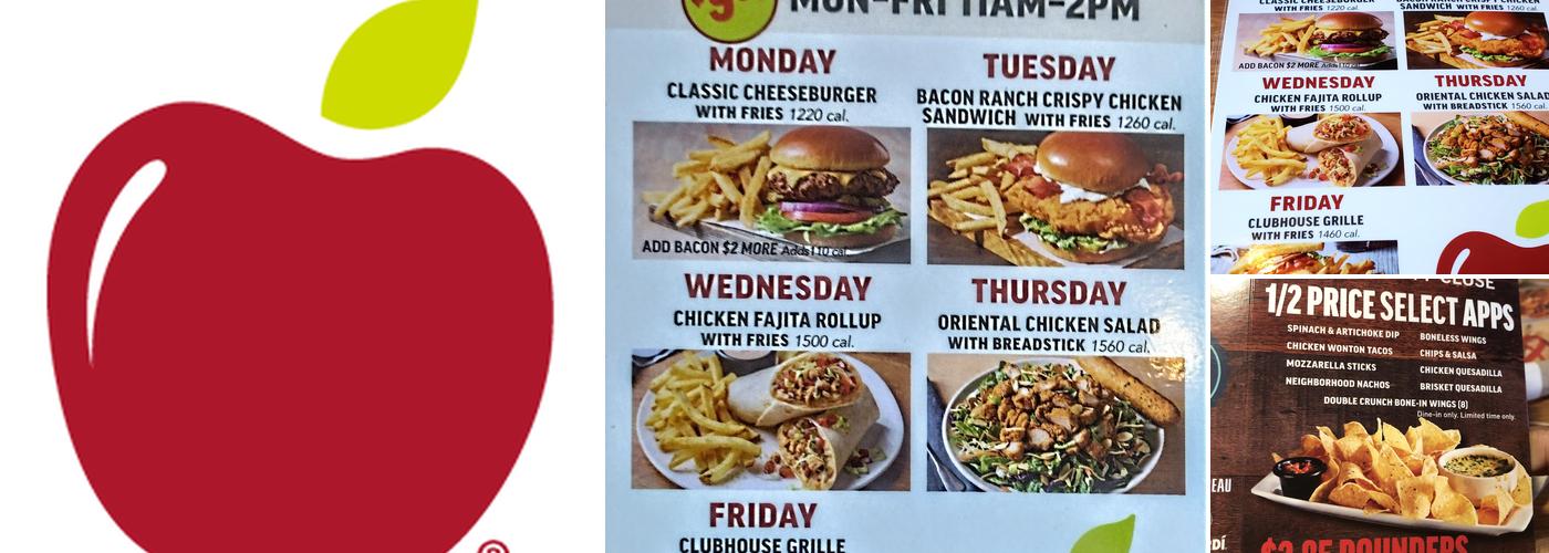 Applebee's Grill + Bar Menu