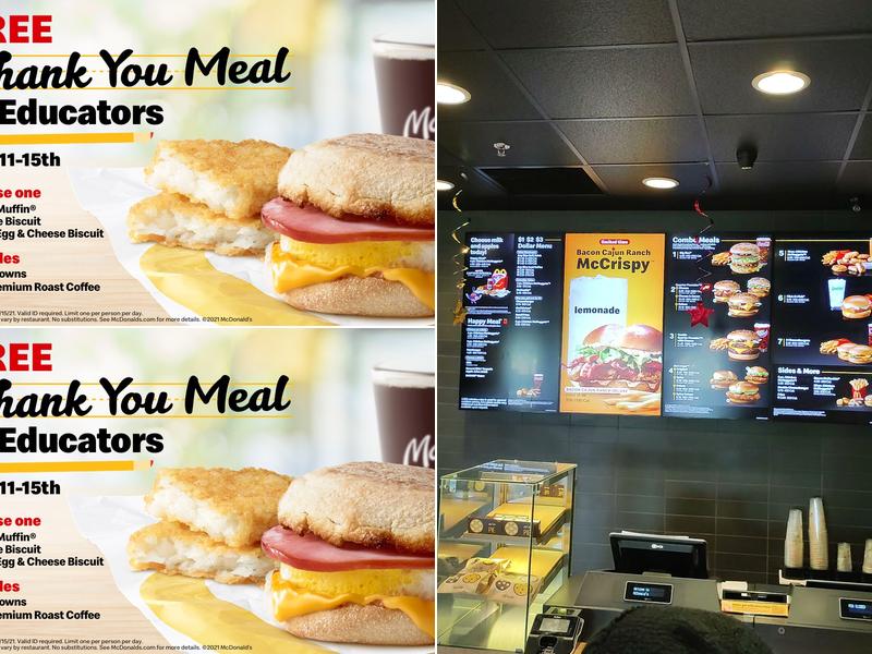 McDonald's Menu
