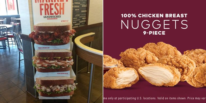 Arby's Menu