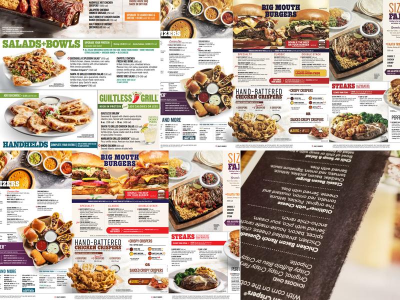 Chili's Grill & Bar Menu