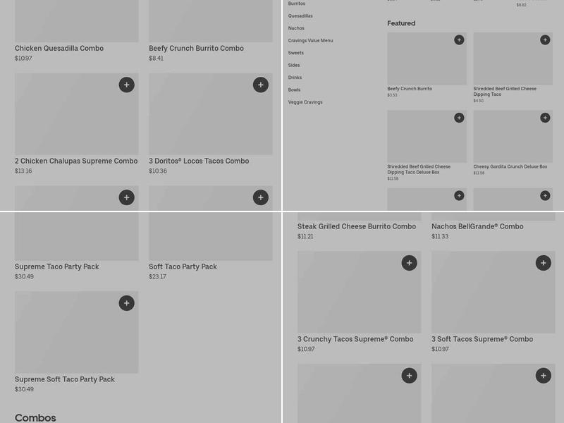 Taco Bell Menu