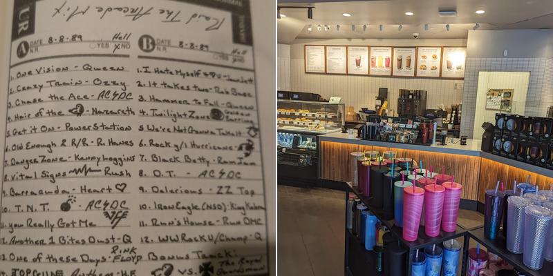 Starbucks Menu
