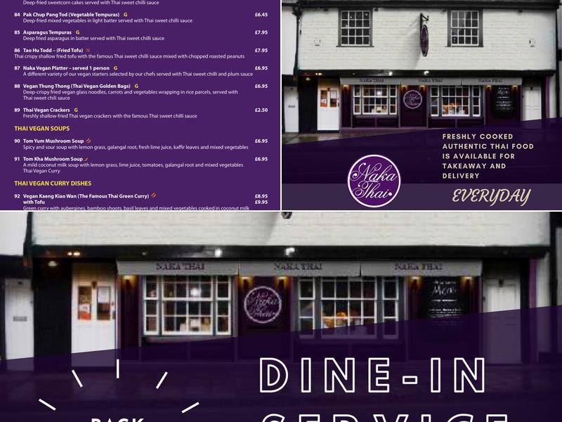 Naka Thai Menu