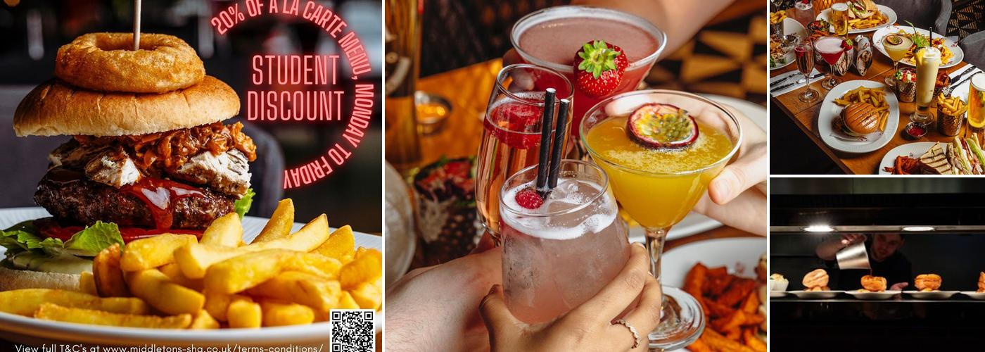 Middletons Steakhouse & Grill Colchester Menu