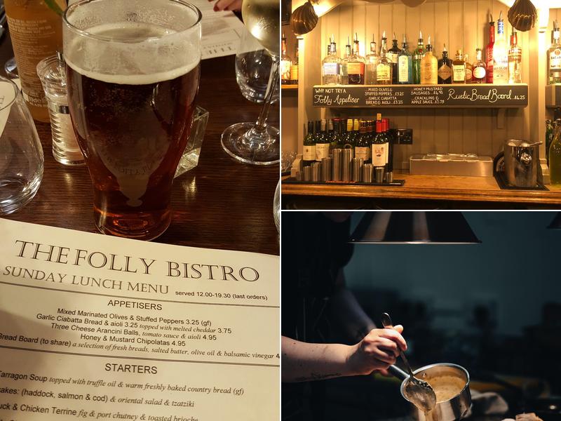 The Folly Bistro Menu