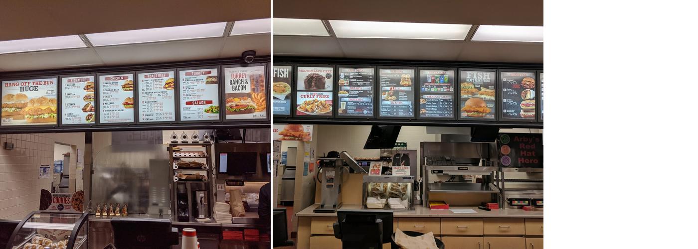 Arby's Menu