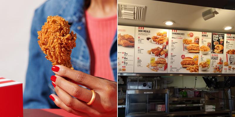 KFC Menu