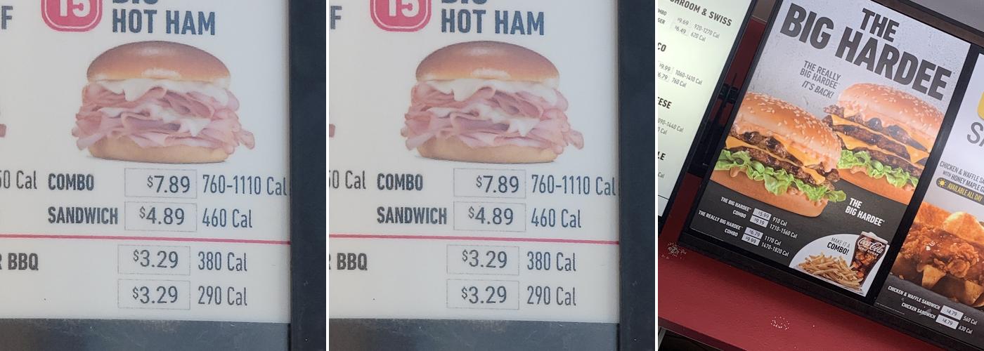Hardee’s Menu